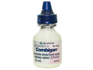 Combigan (Brimonidine Tartrate and Timolol Maleate)