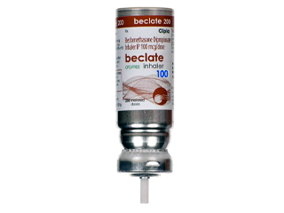 beclate_inhaler_beclomethasone_dipropionate.jpg Beclate Inhaler (Beclomethasone dipropionate)